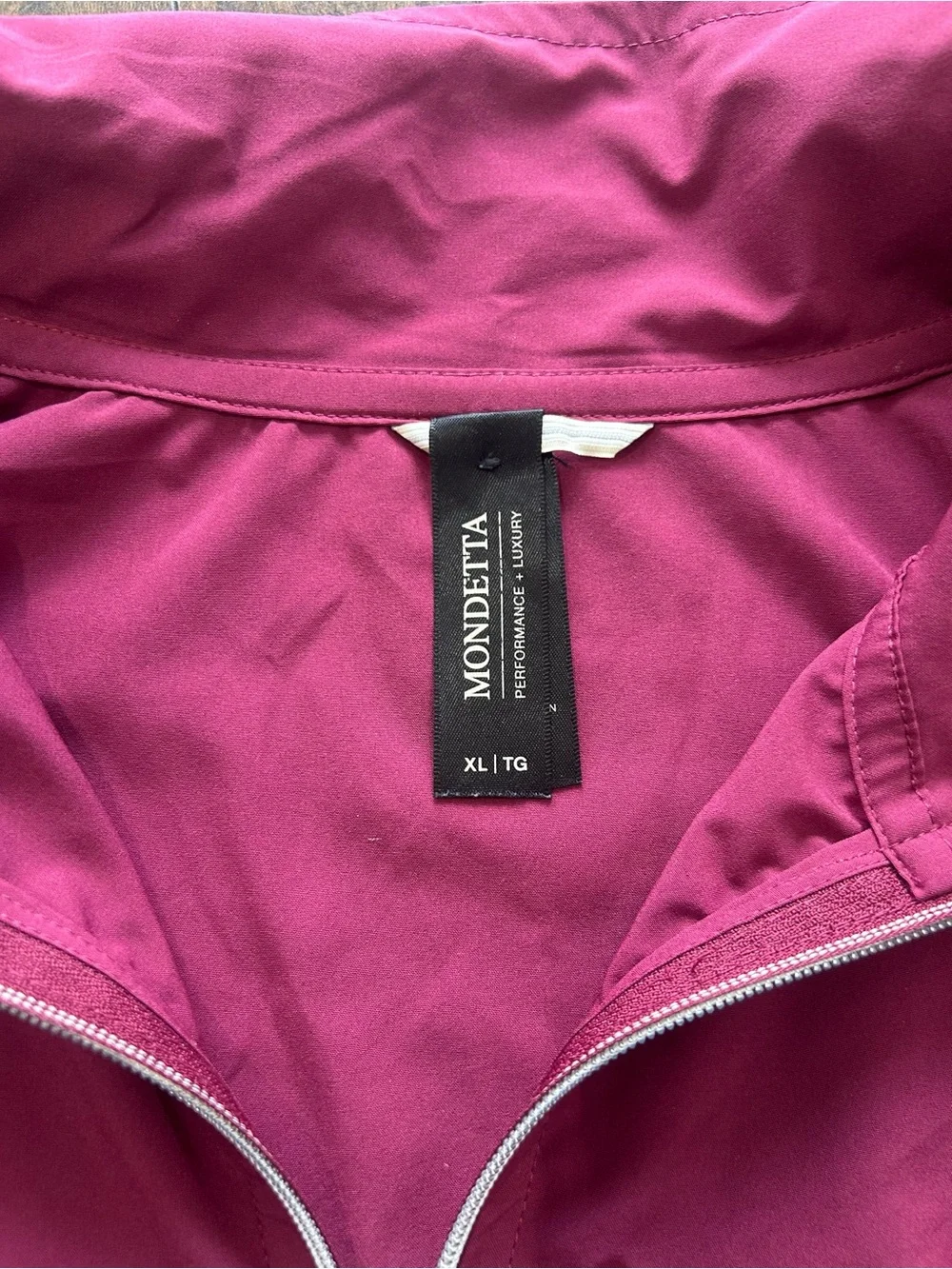 Mondetta Women's Fuchsia Athletic Pullover - Picture 4 of 5